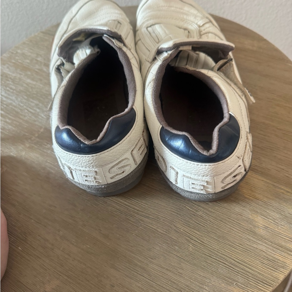 Diesel White and Black Casual Shoes